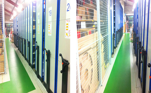 Siemens Transportation storage solution at Acton, London